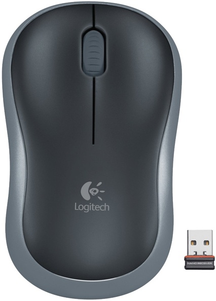 Мышь Logitech M100 Black (черный, USB, оптика, 1000 dpi, 3 кл., 1.8 м, симметричный дизайн) [ 910-006652/910-006765 ]
