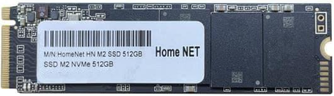 Накопитель SSD M.2 512GB HomeNet HN M2 SSD OEM (PCI-Express 4x rev.3.0 (NVMe 1.3), 3D NAND (TLC)