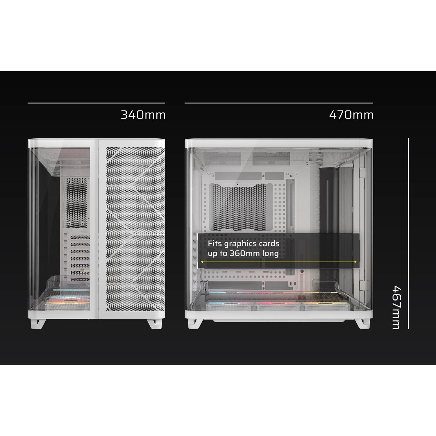 Корпус без блока питания Corsair CC-9011319-WW