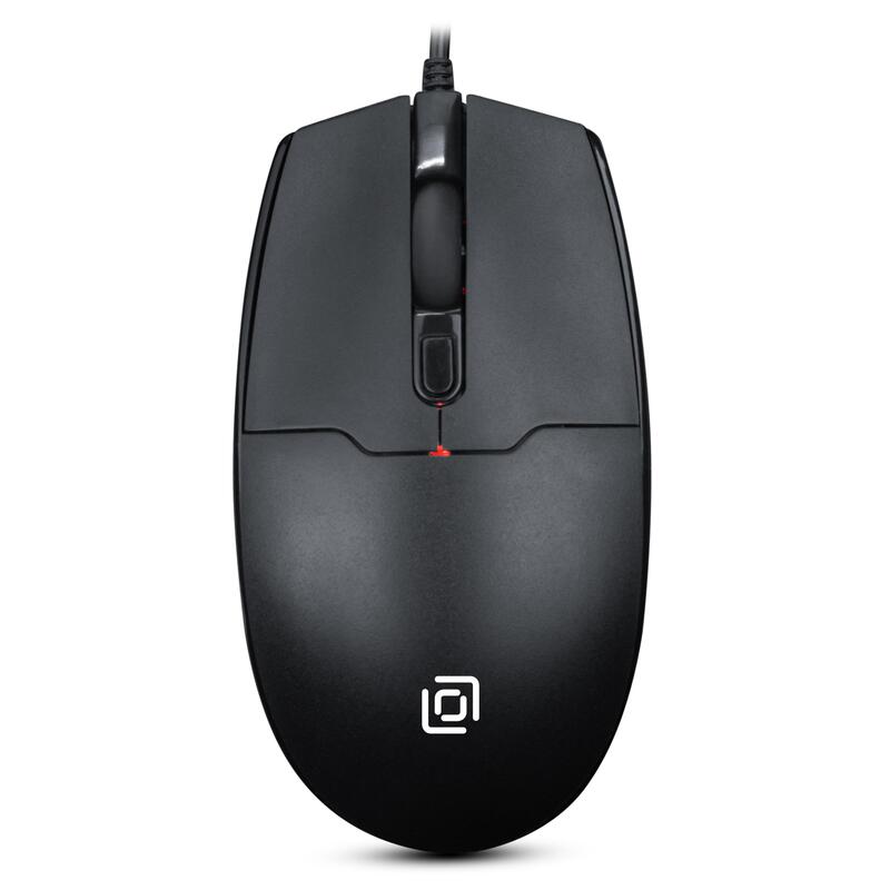 Мышь Oklick 147M V2 (черный, USB, оптика, 2000 dpi, 4 кл., 2.0 м, симметричный дизайн) 1580834