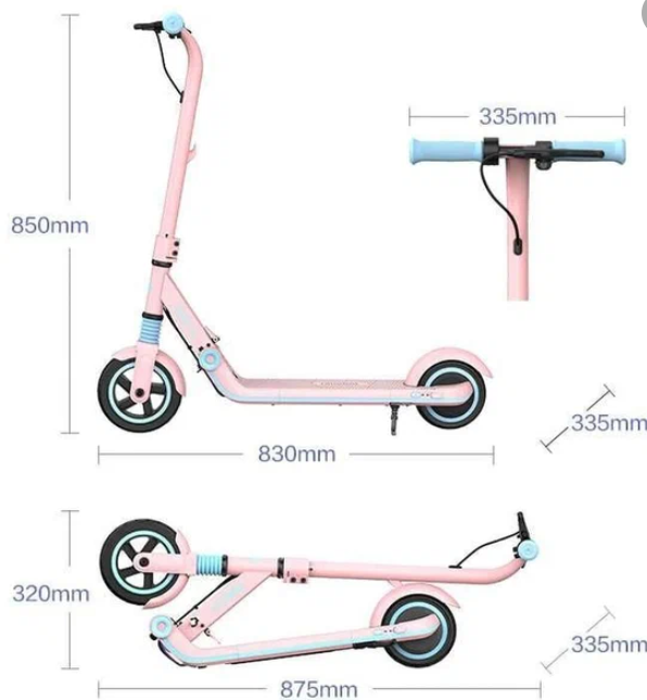 Уцененный товар Электросамокат Segway Ninebot eKickScooter Zing E8 (розовый, Б/У)