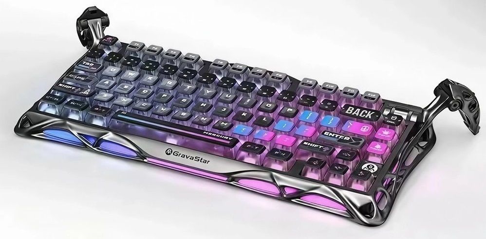 Игровая клавиатура Gravastar Mercury K1 Pro СBLK RU (6972448924399)
