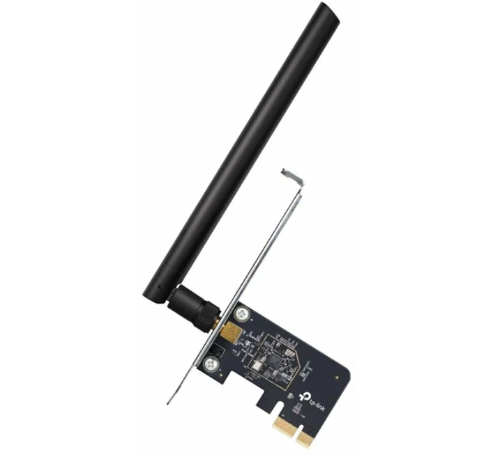 Адаптер WiFi TP-Link Archer T2E AC600 (1 съемная до 633 Мбит/с IEEE 802. a/b/g/n/ac, PCI-E) [  Archer T2E ]