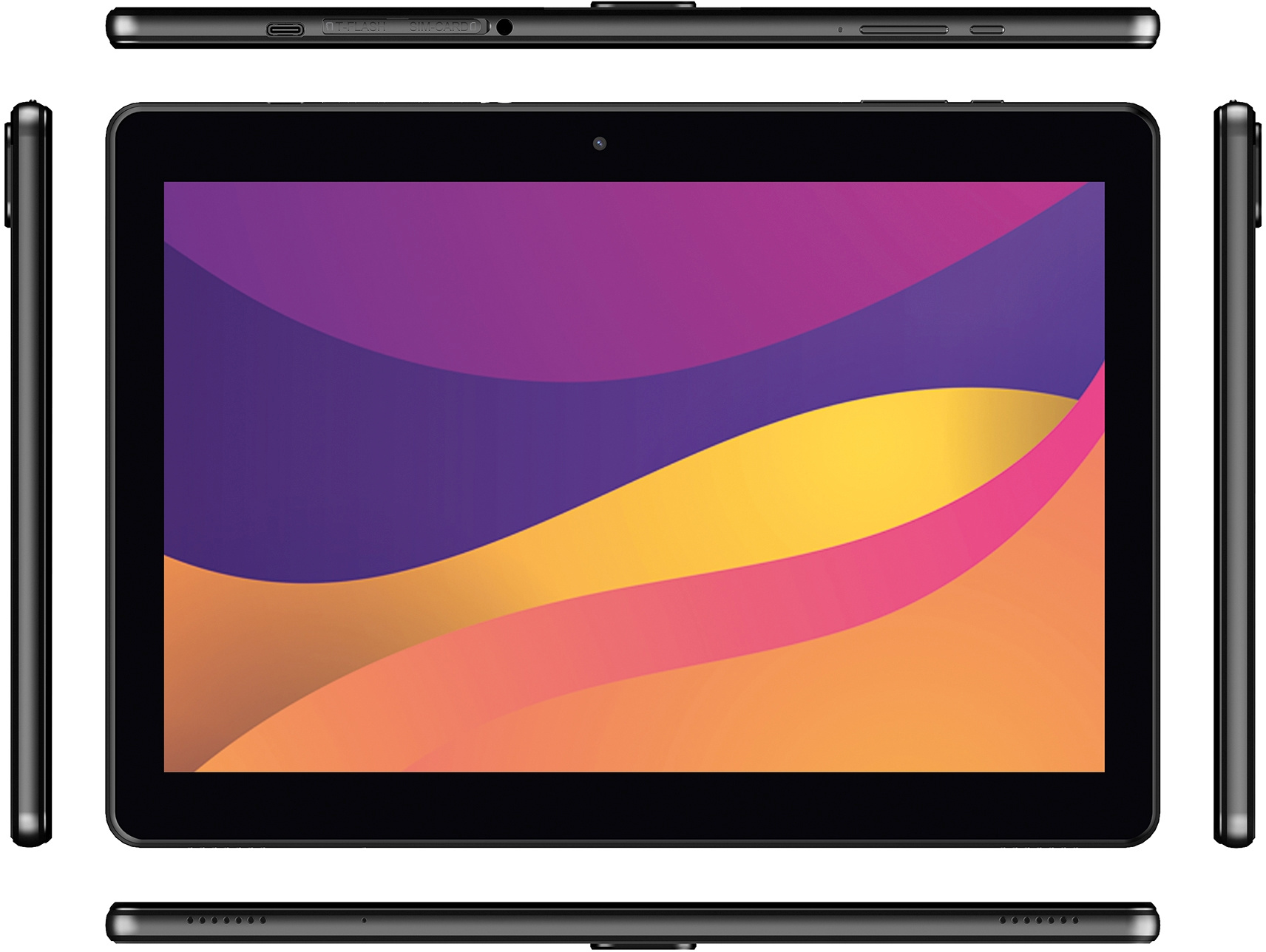 Планшет Digma Optima 1442E 4G T606 (черный, 10.1", IPS, 1920x1200,  8C, RAM4Gb. ROM128Gb, Android 12, WiFi,  6000mAh) [ TS1290PL ]