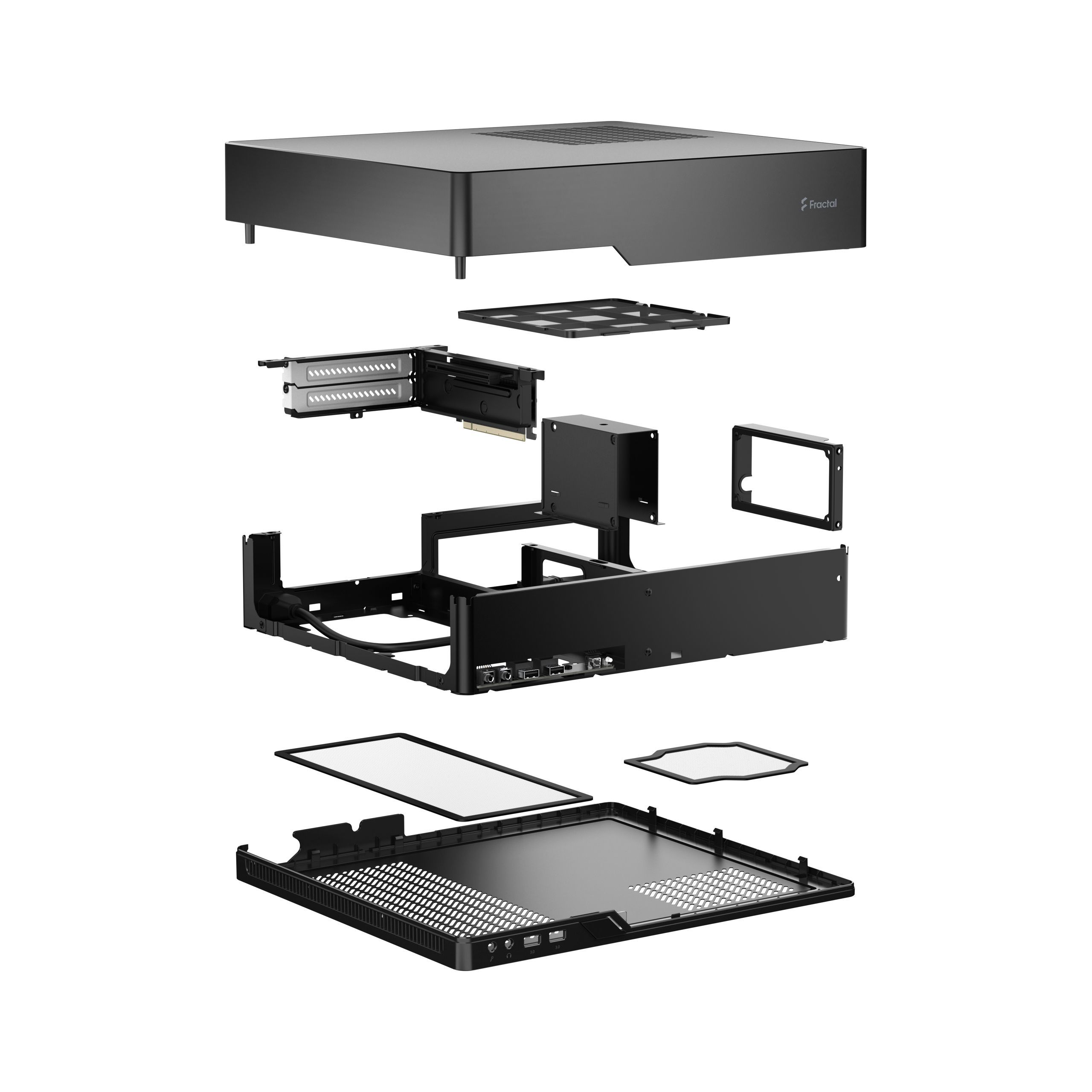 Корпус ПК без блока питания Fractal Design FD-CA-NODE-202-BK