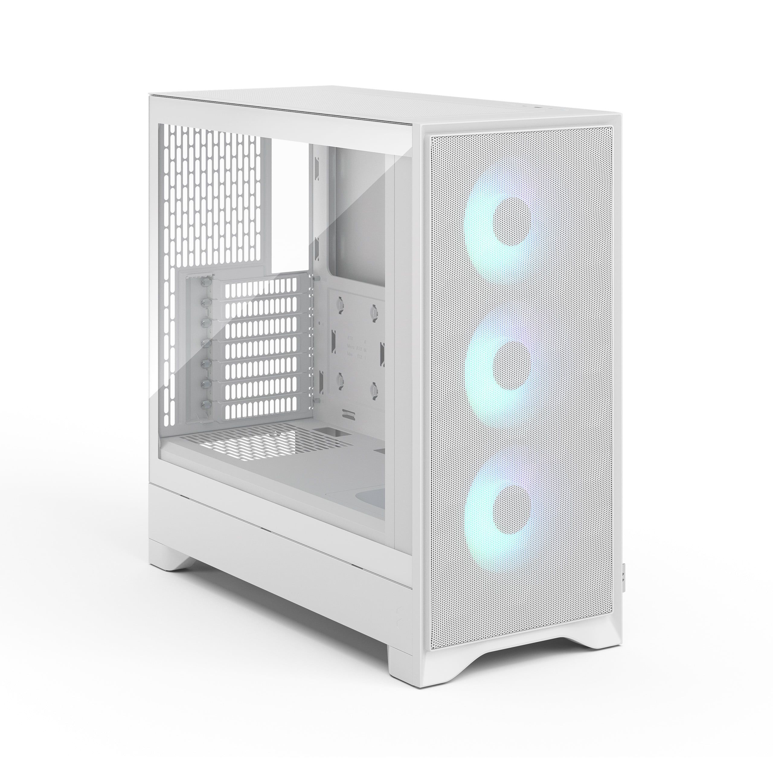 Корпус ПК без блока питания Fractal Design Pop 2 Air TG RGB White